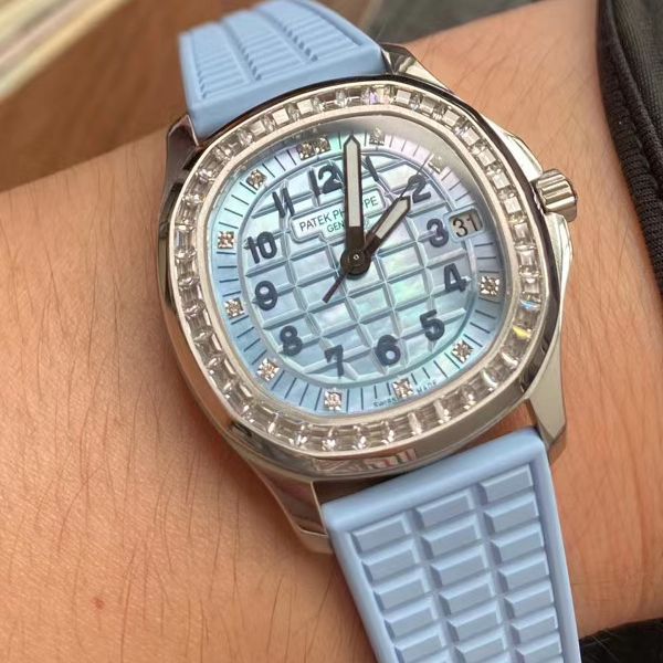 PPF Factory  top  Replica  PATEK PHILIPPE  Watches AQUANAUT系列5072G-001女表
