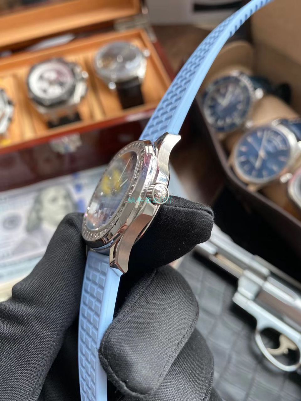 PPF Factory  top  Replica  PATEK PHILIPPE  Watches AQUANAUT系列5072G-001女表 / BD306