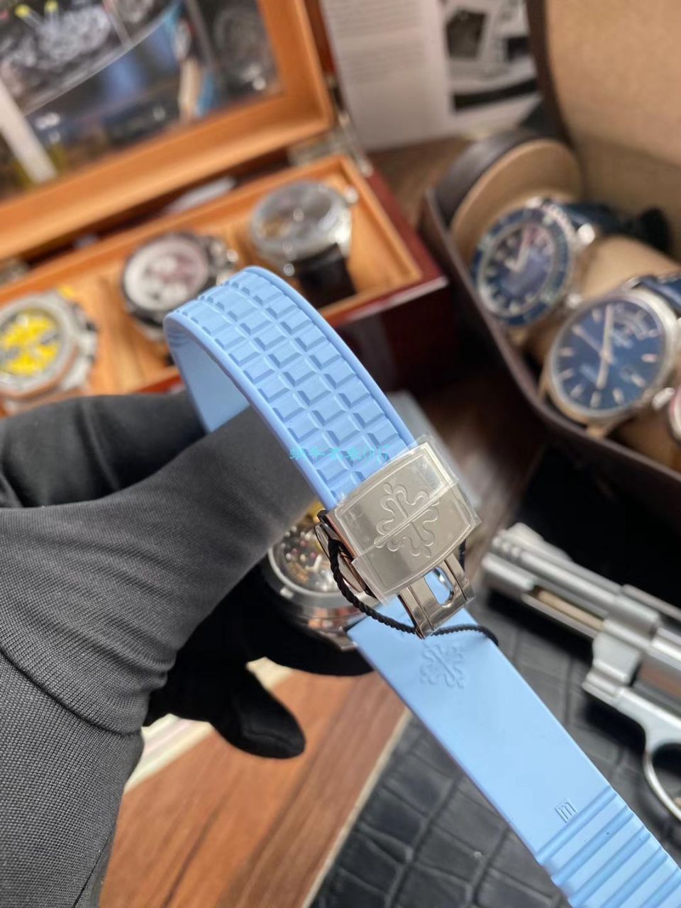 PPF Factory  top  Replica  PATEK PHILIPPE  Watches AQUANAUT系列5072G-001女表 / BD306