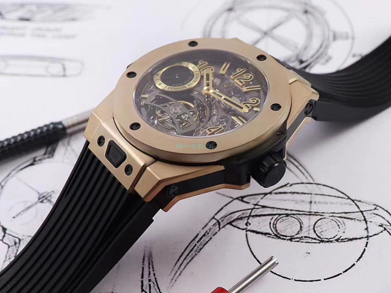 MJ Factory  Replica  hublot BIG BANG Tourbillon  Watches 405.MX.0138.RX，405.OX.0138.LR，405.CI.0110.RX wrist watches  / YB097