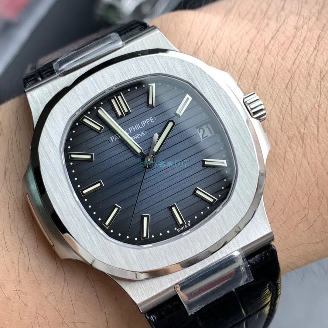  Video analysis PPF Factory V4版本 PATEK PHILIPPE  top  Replica Watches  Nautilus 5711/1A-010 wrist watches  / BD307