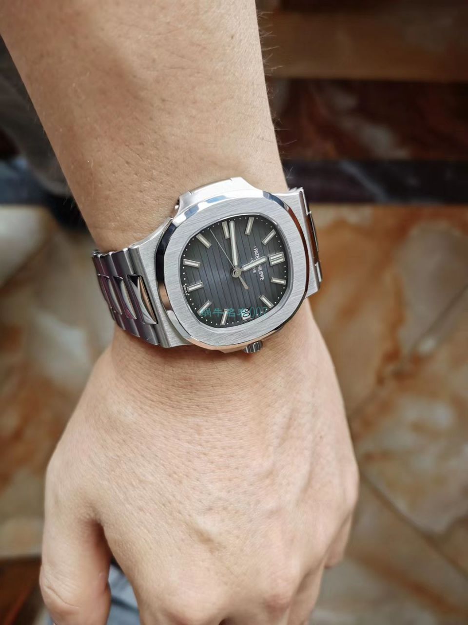  Video analysis PPF Factory V4版本 PATEK PHILIPPE  top  Replica Watches  Nautilus 5711/1A-010 wrist watches  / BD307