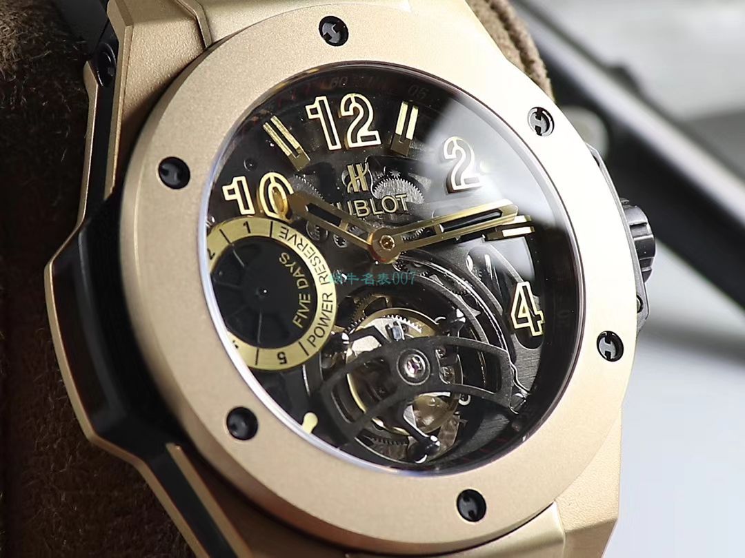 MJ Factory  Replica  hublot BIG BANG Tourbillon  Watches 405.MX.0138.RX，405.OX.0138.LR，405.CI.0110.RX wrist watches  / YB097