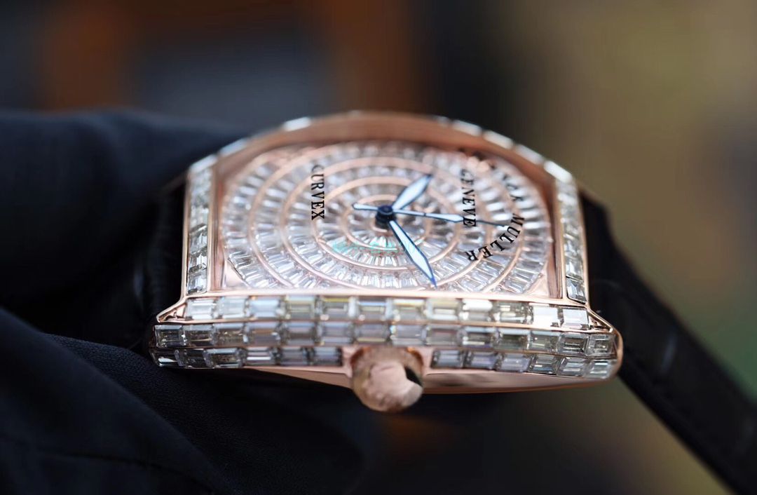 【DM Perfect  High quality  Replica Watches 】原版 Replica  FM Franck Muller GRAND COMPLICATIONS系列8889 奢华版全方钻新款上市 / 法穆兰FL06