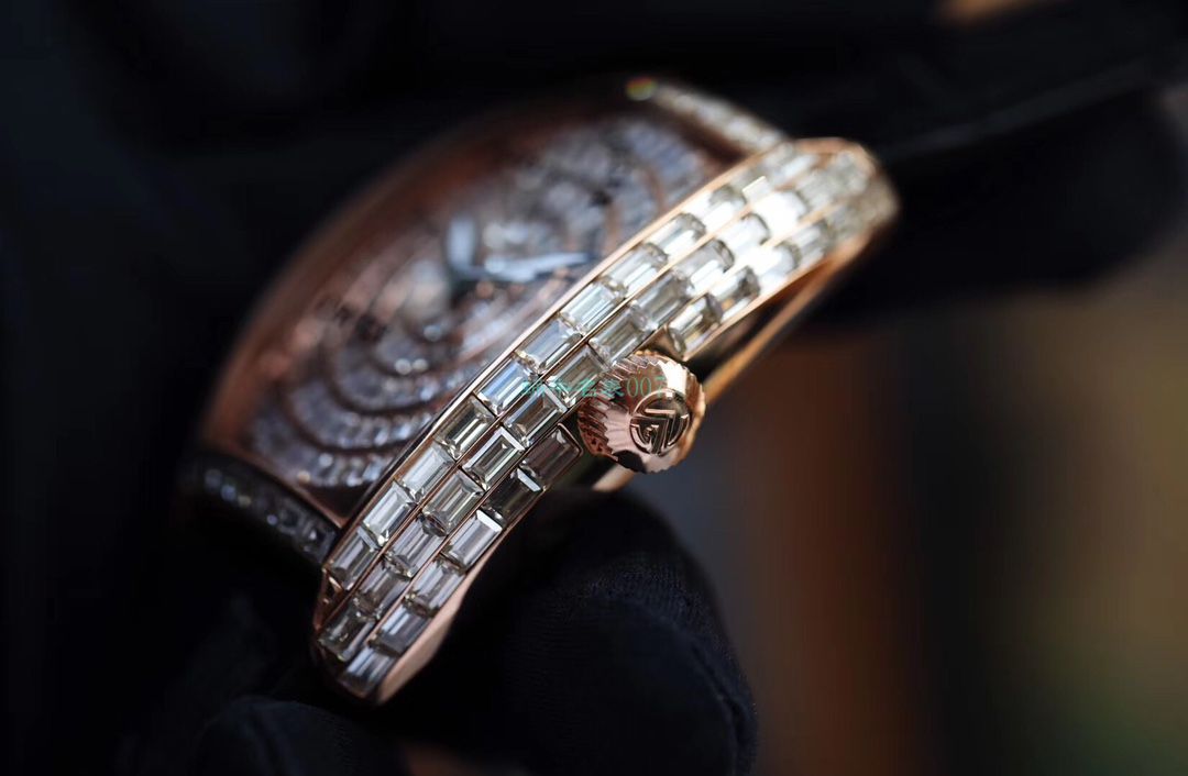 【DM Perfect  High quality  Replica Watches 】原版 Replica  FM Franck Muller GRAND COMPLICATIONS系列8889 奢华版全方钻新款上市 / 法穆兰FL06