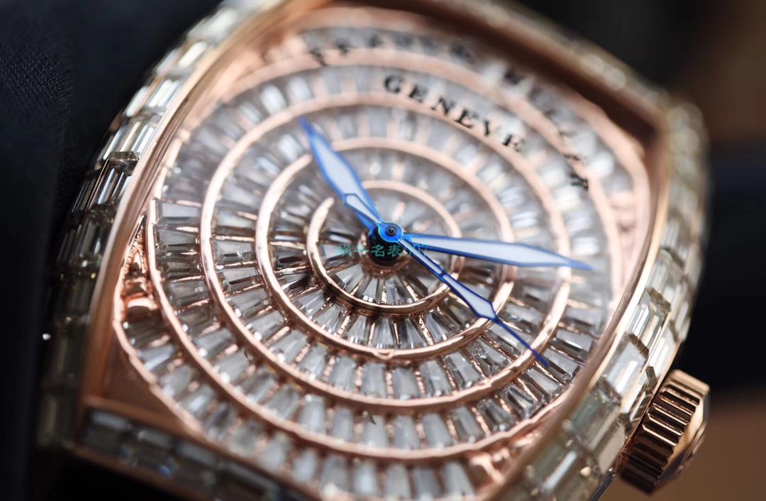 【DM Perfect  High quality  Replica Watches 】原版 Replica  FM Franck Muller GRAND COMPLICATIONS系列8889 奢华版全方钻新款上市 / 法穆兰FL06