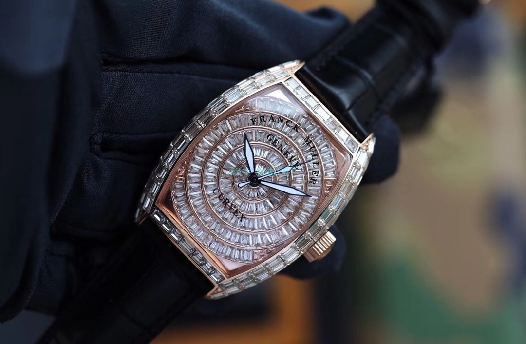 【DM Perfect  High quality  Replica Watches 】原版 Replica  FM Franck Muller GRAND COMPLICATIONS系列8889 奢华版全方钻新款上市 / 法穆兰FL06