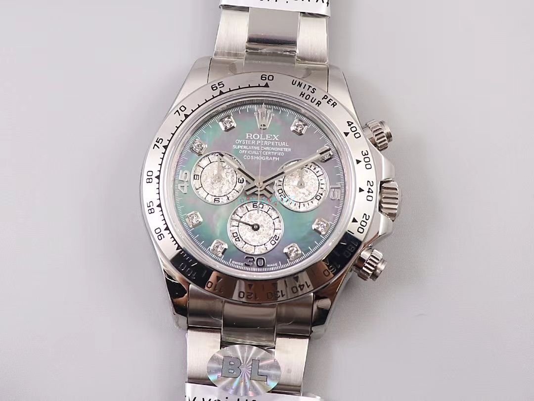 BL Factory 珍珠母贝面 Rolex  Copy  Watches  Ditongna 系列m116503-0009,m116509-0064 wrist watches  / R617