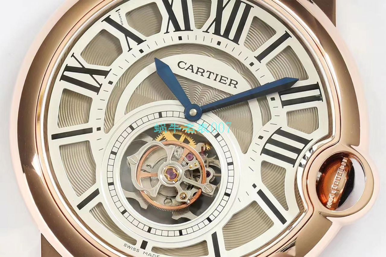 BBR Factory  Cartier   Replica Watches 蓝气球 Tourbillon 系列W6920001 wrist watches  / K290