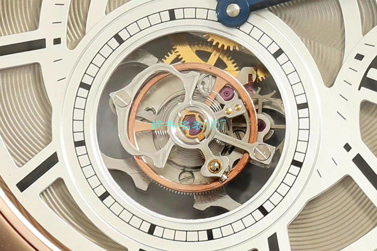 BBR Factory  Cartier   Replica Watches 蓝气球 Tourbillon 系列W6920001 wrist watches  / K290