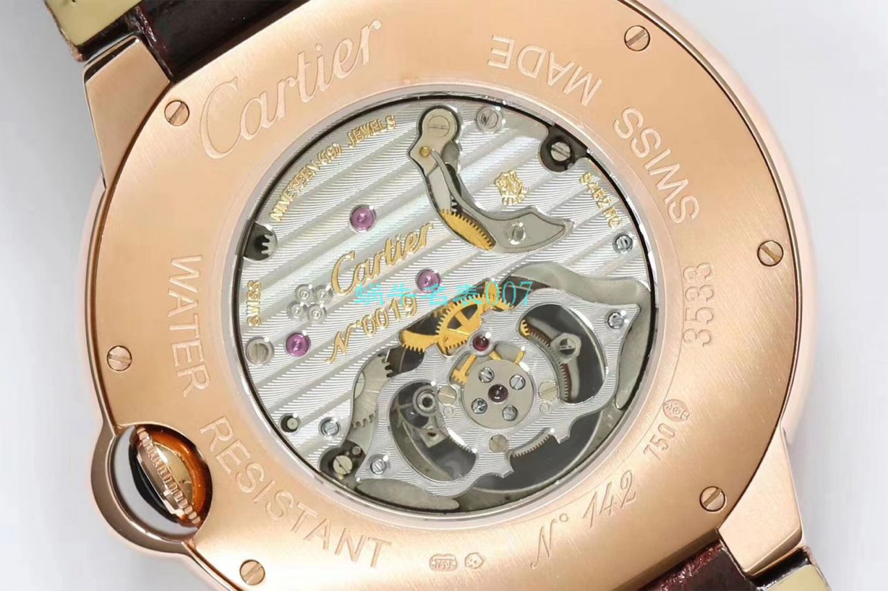 BBR Factory  Cartier   Replica Watches 蓝气球 Tourbillon 系列W6920001 wrist watches  / K290
