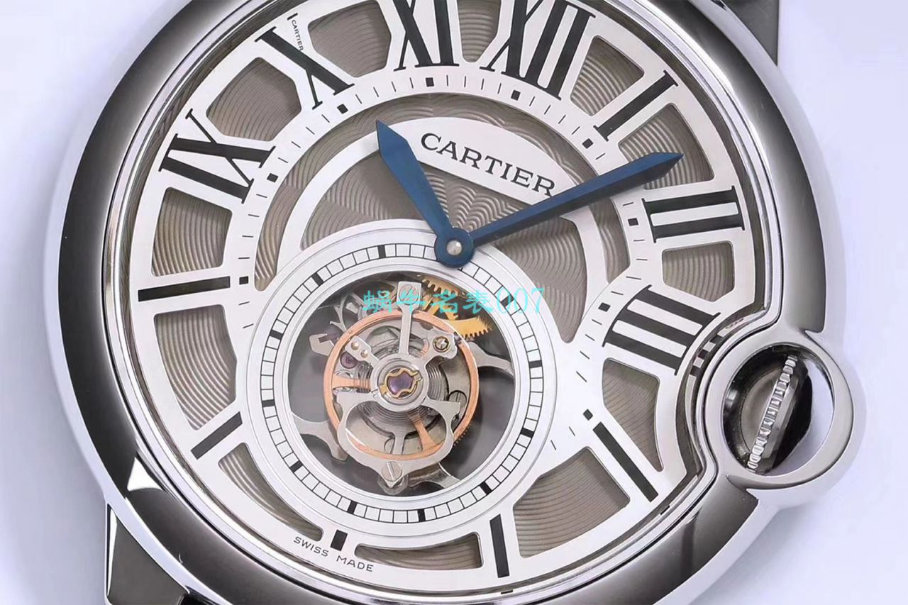 BBR Factory  Cartier   Knockoff  Watches 蓝气球 Tourbillon 系列W6920021 wrist watches  / K289