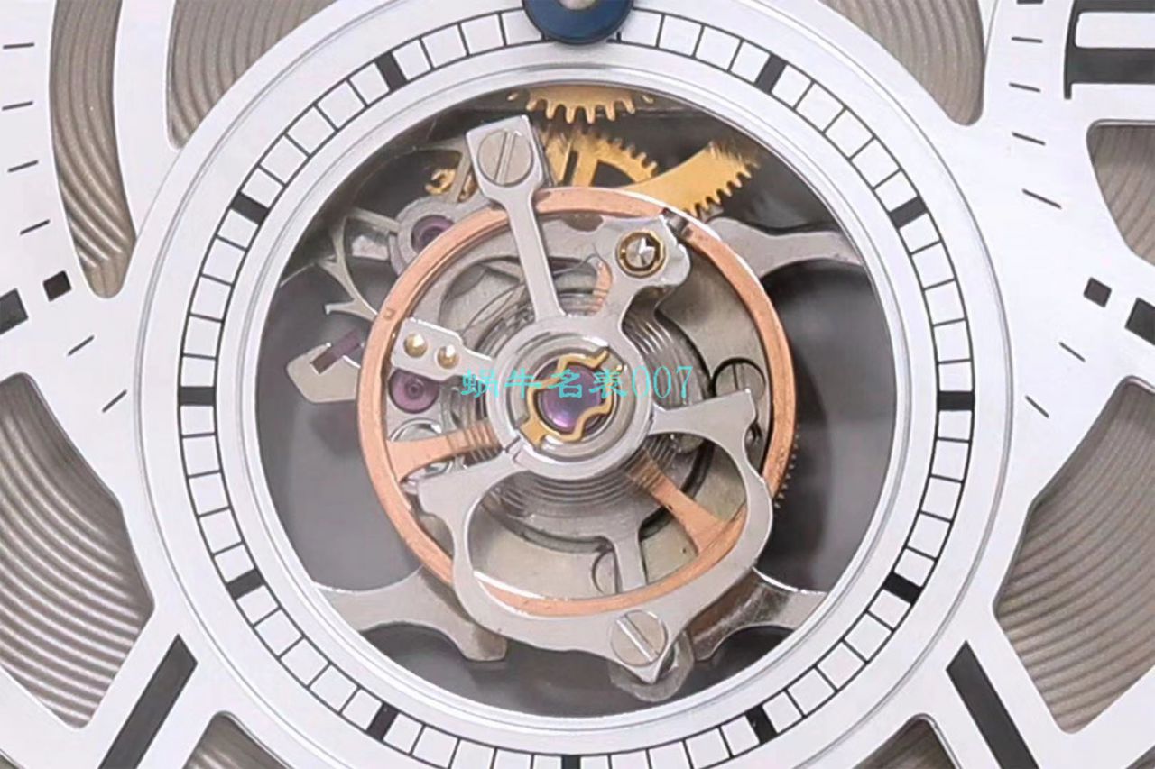 BBR Factory  Cartier   Knockoff  Watches 蓝气球 Tourbillon 系列W6920021 wrist watches  / K289