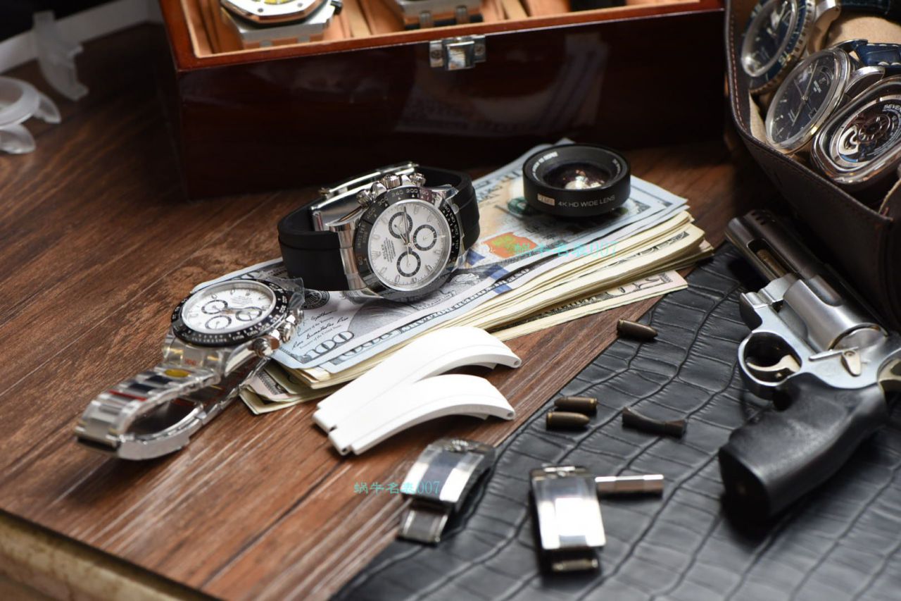 独家 copy customized ，endlink头粒适配N Factory 正品专柜 Rolex  Ditongna ，水鬼白胶带黑胶带套装 / R619