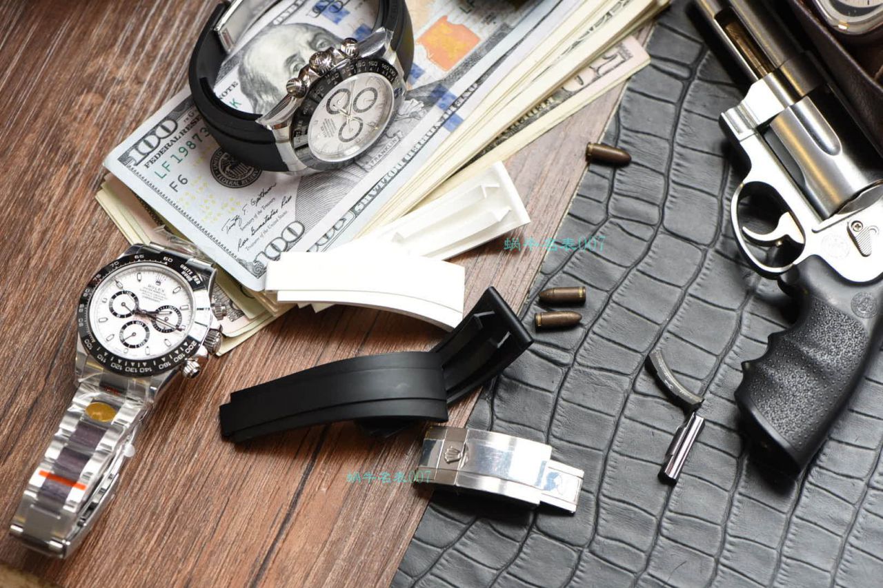 独家 copy customized ，endlink头粒适配N Factory 正品专柜 Rolex  Ditongna ，水鬼白胶带黑胶带套装 / R619