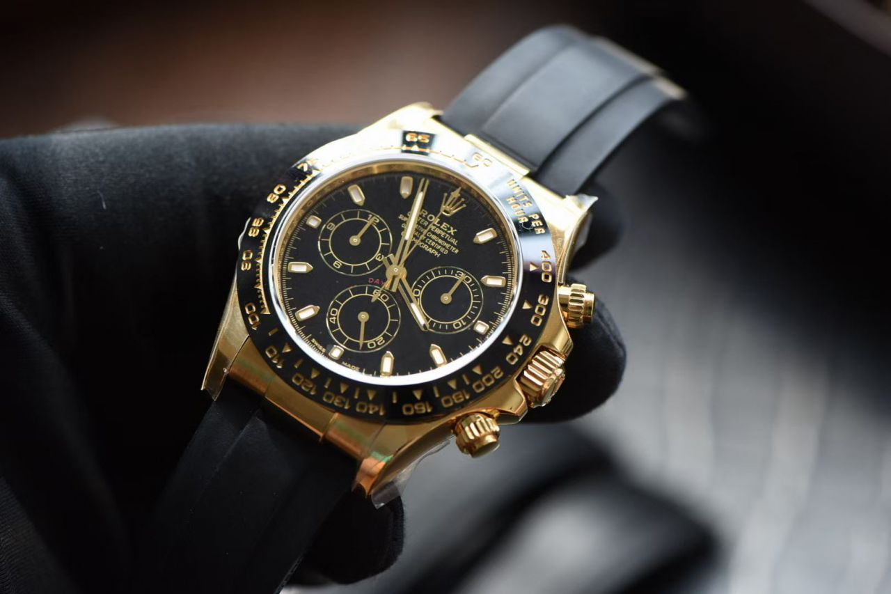 N Factory 超级CAL.4130 Movement  Rolex  Cosmograph Daytona  Ditongna 系列 Replica Copy  Watches m116518ln-0043 wrist watches  / R590