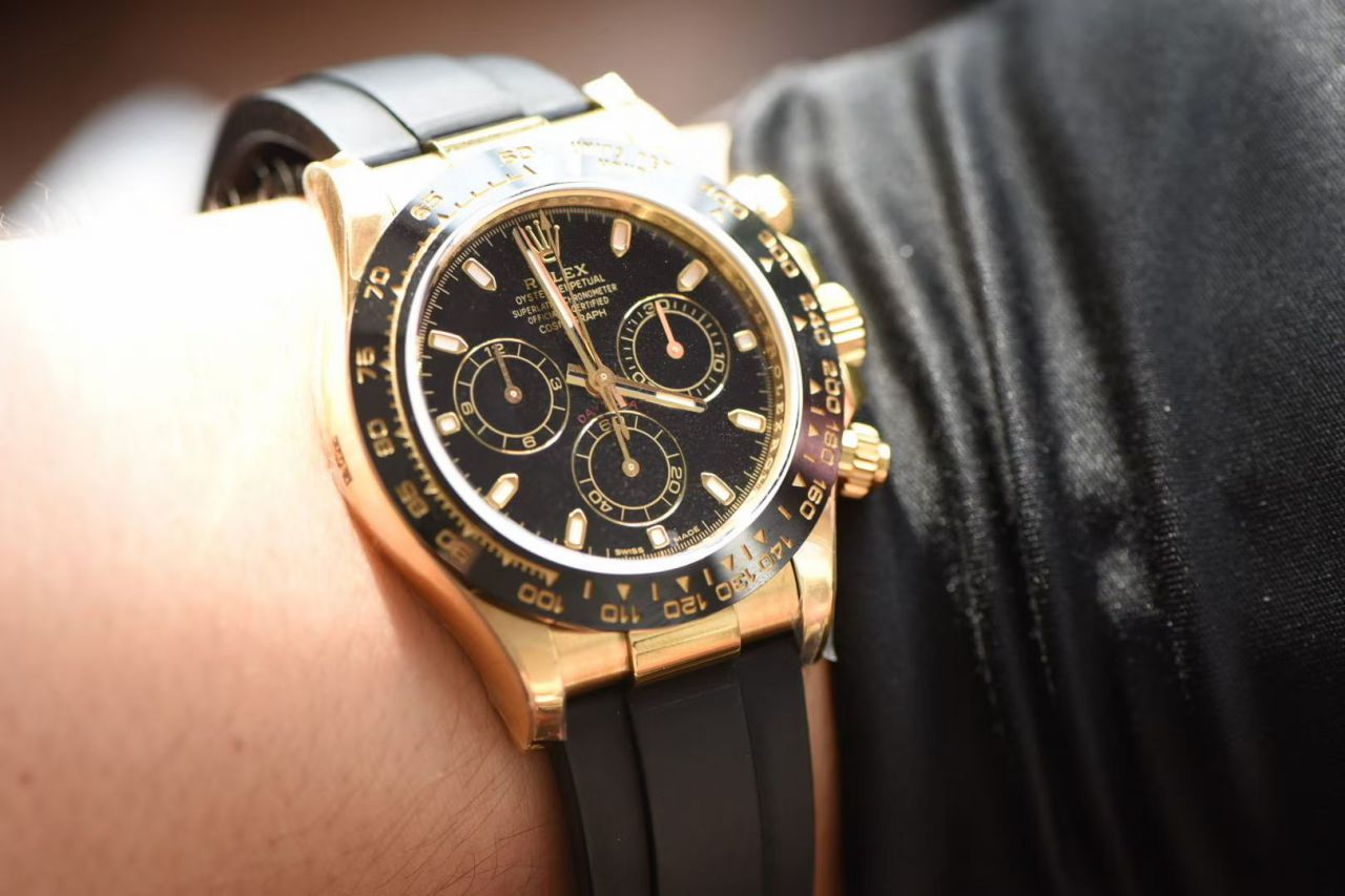 N Factory 超级CAL.4130 Movement  Rolex  Cosmograph Daytona  Ditongna 系列 Replica Copy  Watches m116518ln-0043 wrist watches  / R590