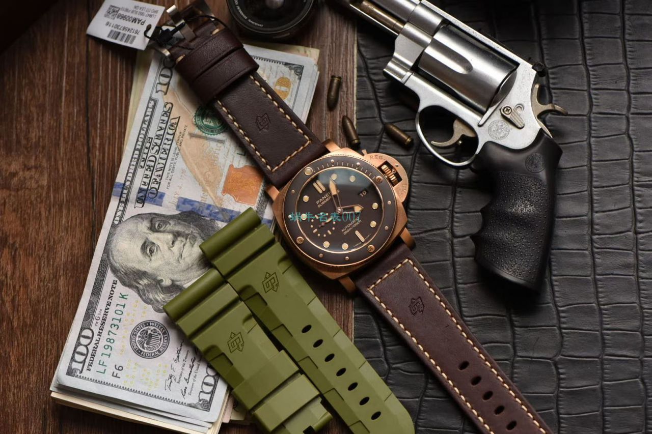 【 Video analysis 】VS Factory Panerai 青铜 High quality  Replica Watches 潜行系列PAM00968 wrist watches  / PAM968VSB