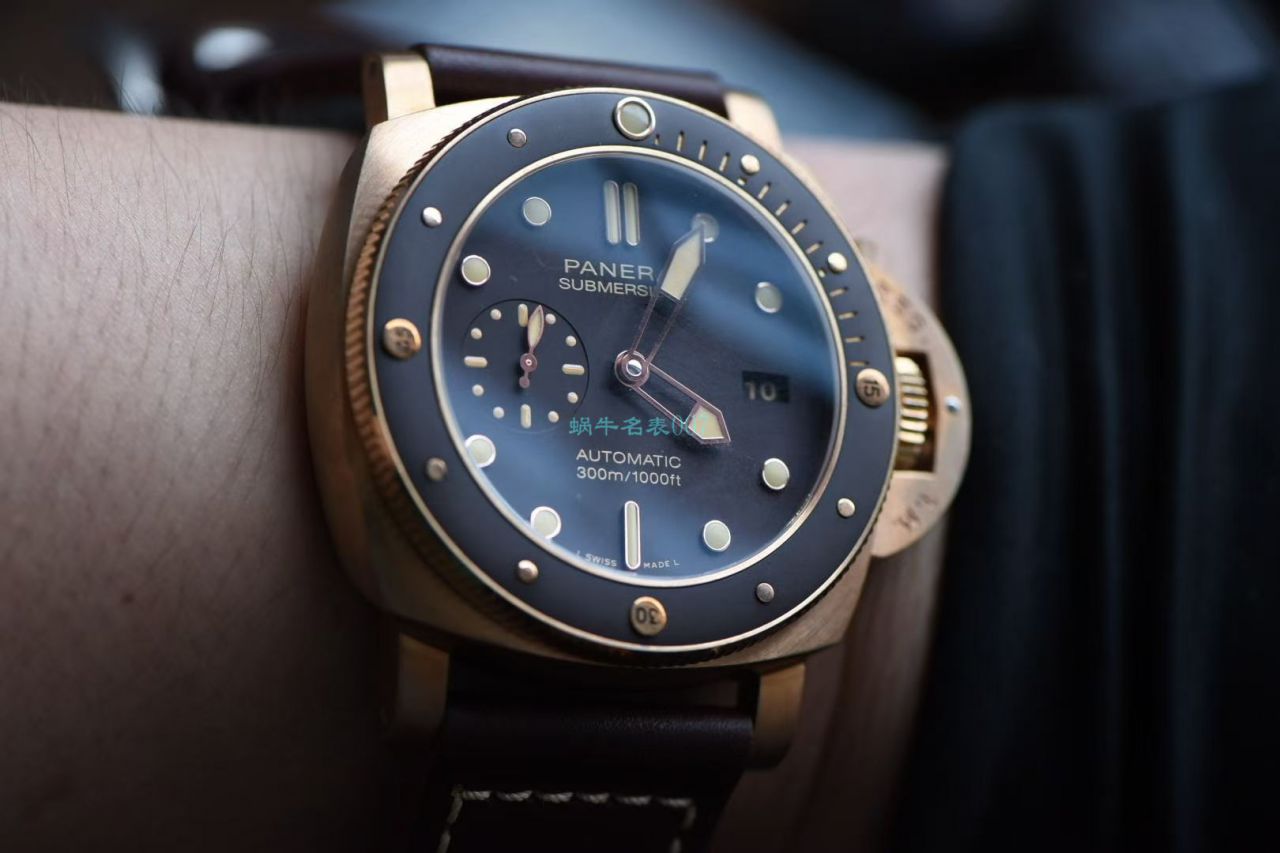 【 Video analysis 】VS Factory Panerai 青铜 High quality  Replica Watches 潜行系列PAM00968 wrist watches  / PAM968VSB