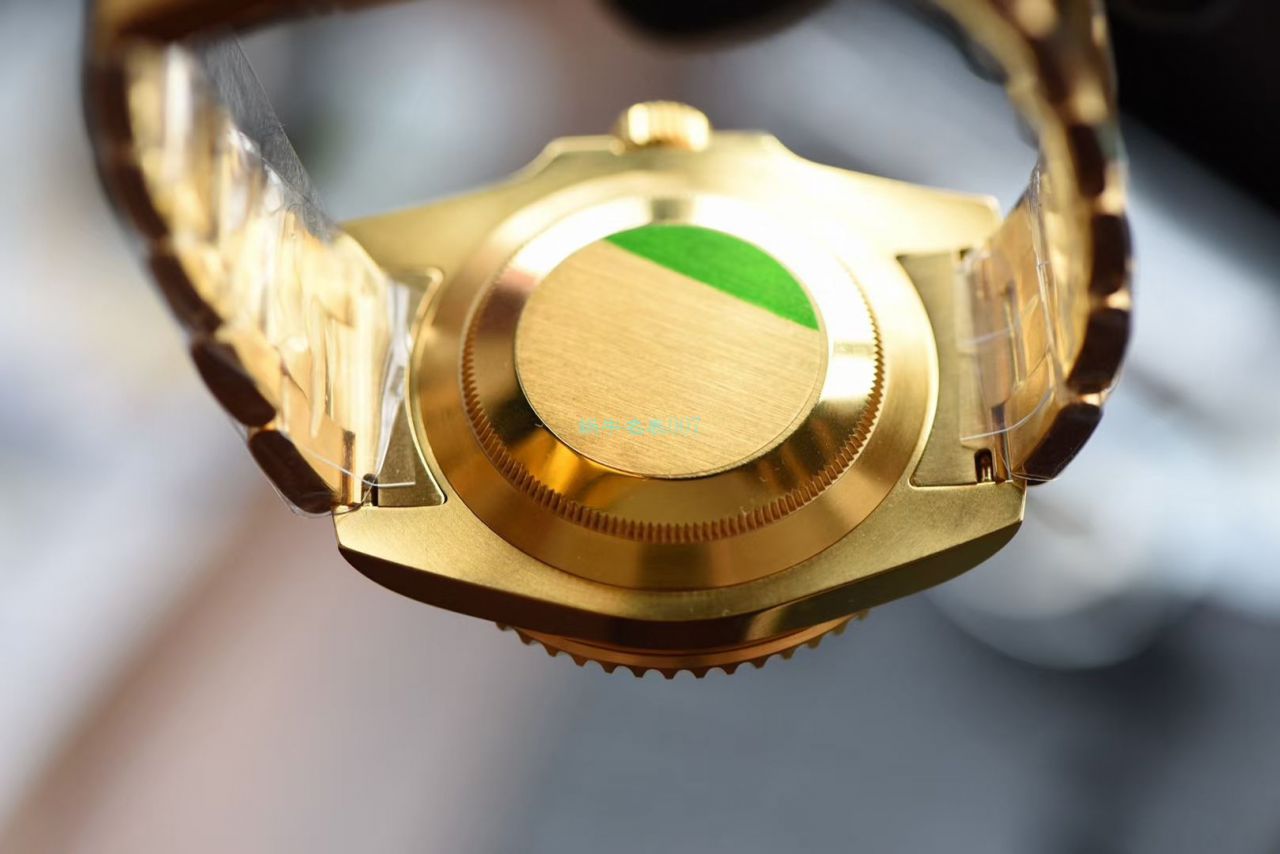  TOP  copy customized N Factory V10版本 Rolex  Submariner 全包金18K通体包金 / R622