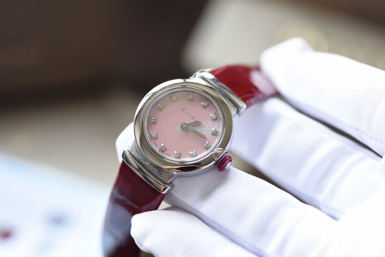 渠道原单真钻女表 BVLGARI LVCEA系列102608 LU28C2SL/12 wrist watches  / BG037
