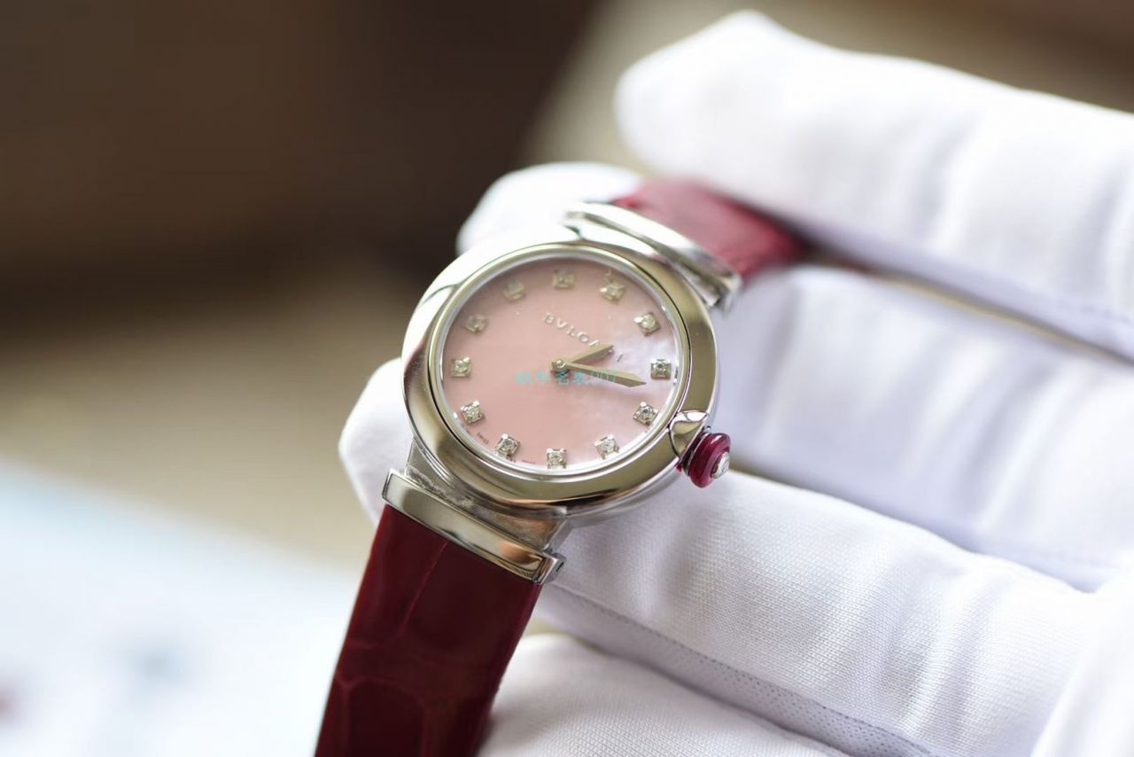 渠道原单真钻女表 BVLGARI LVCEA系列102608 LU28C2SL/12 wrist watches  / BG037
