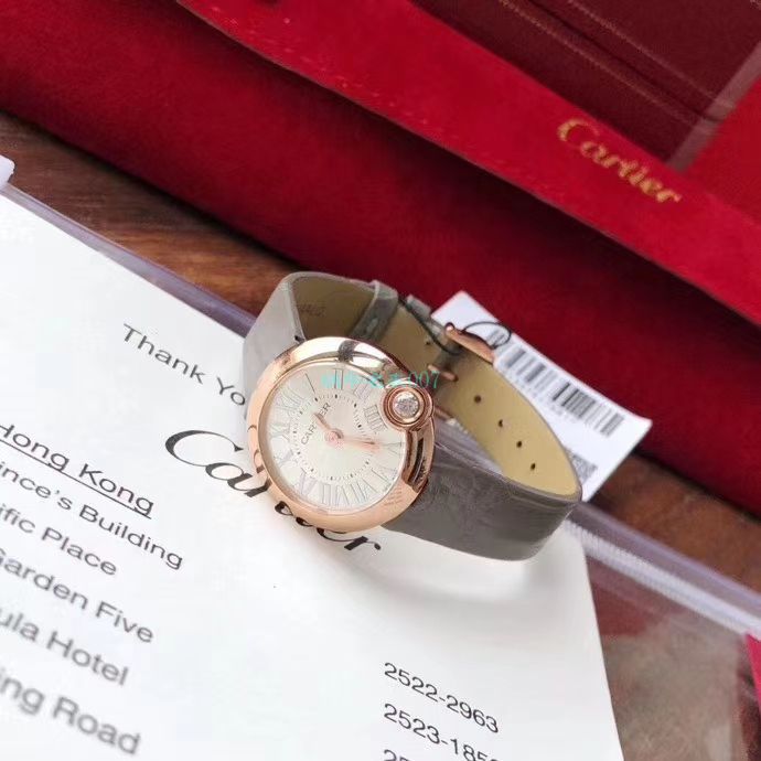 台湾 Factory  Replica Watches  Cartier  告白气球26毫米小号女装WGBL0004 wrist watches  / K296