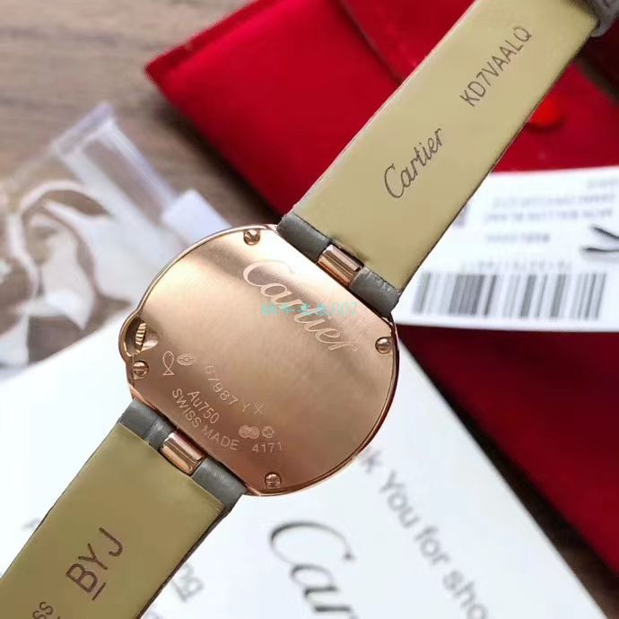 台湾 Factory  Replica Watches  Cartier  告白气球26毫米小号女装WGBL0004 wrist watches  / K296