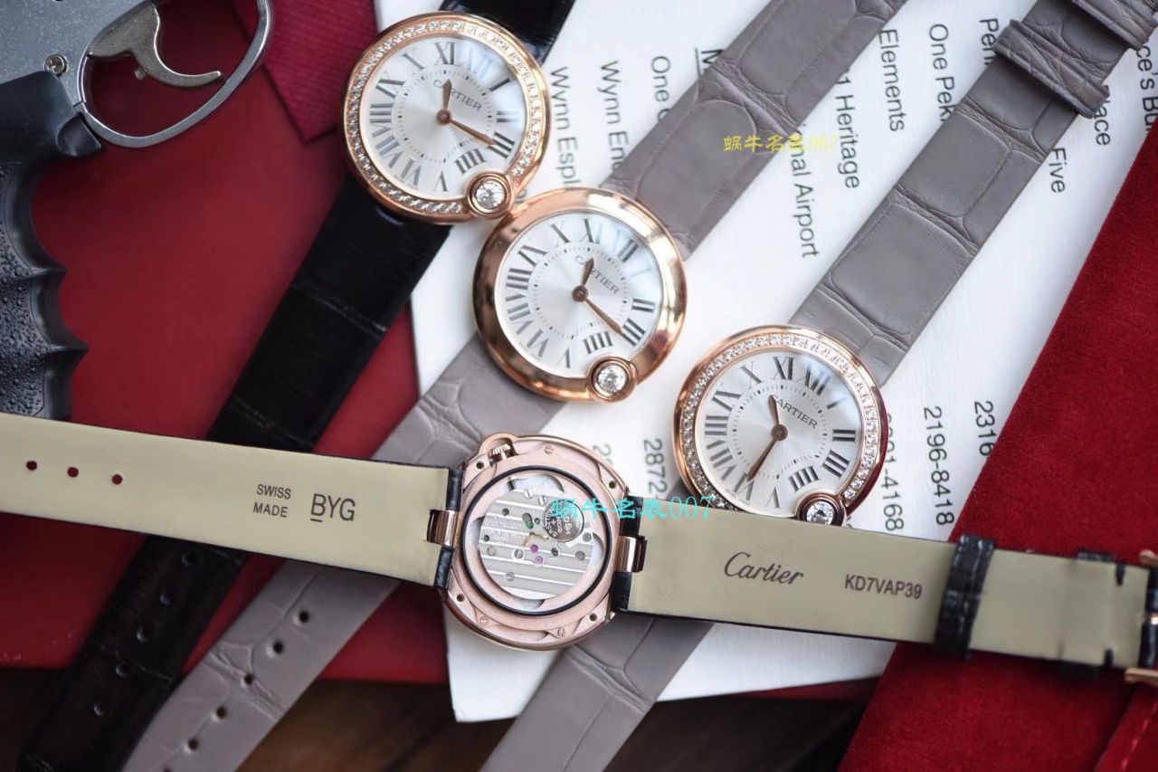 台湾 Factory  Replica Watches  Cartier  告白气球26毫米小号女装WGBL0004 wrist watches  / K296