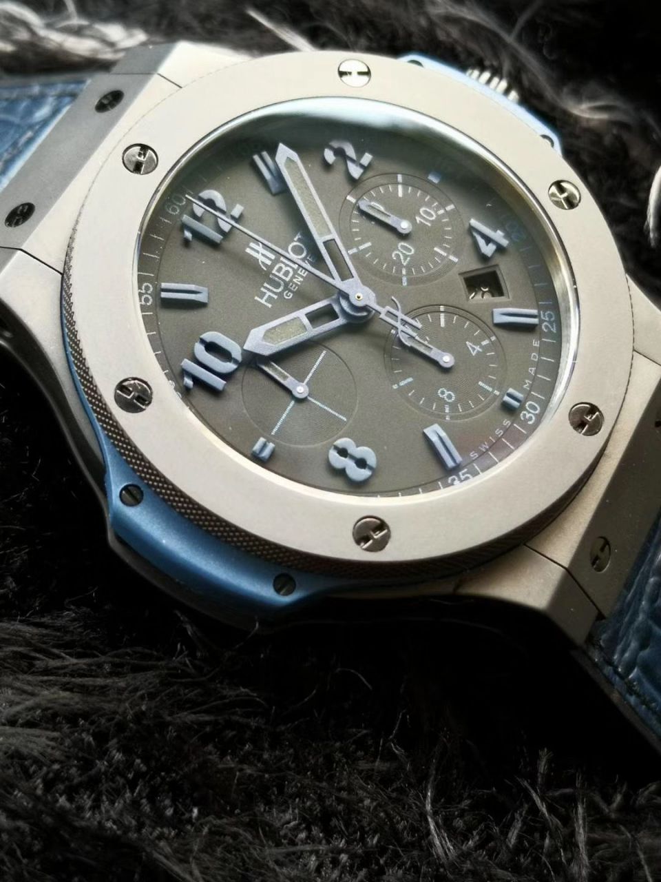 V6 Factory  top  Replica  hublot  big bang 全 Composite 301.CI.1190.GR.ABG11 wrist watches  / YB082