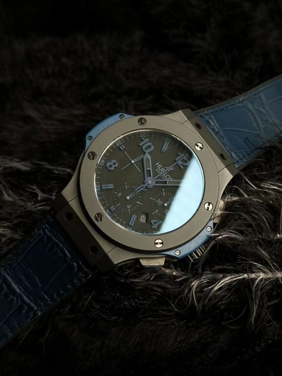 V6 Factory  top  Replica  hublot  big bang 全 Composite 301.CI.1190.GR.ABG11 wrist watches  / YB082