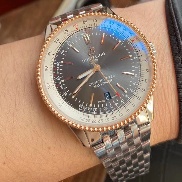 V7 Factory  Perfect  Knockoff  Watches  Breitling 航空计时1系列U17326211M1A1 wrist watches 