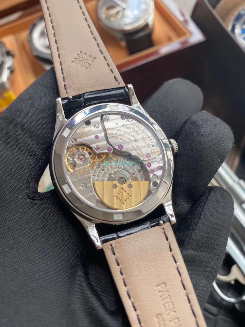 FL Factory  PATEK PHILIPPE  Replica Watches 古典表系列5088/100P藤蔓花纹 / BD311