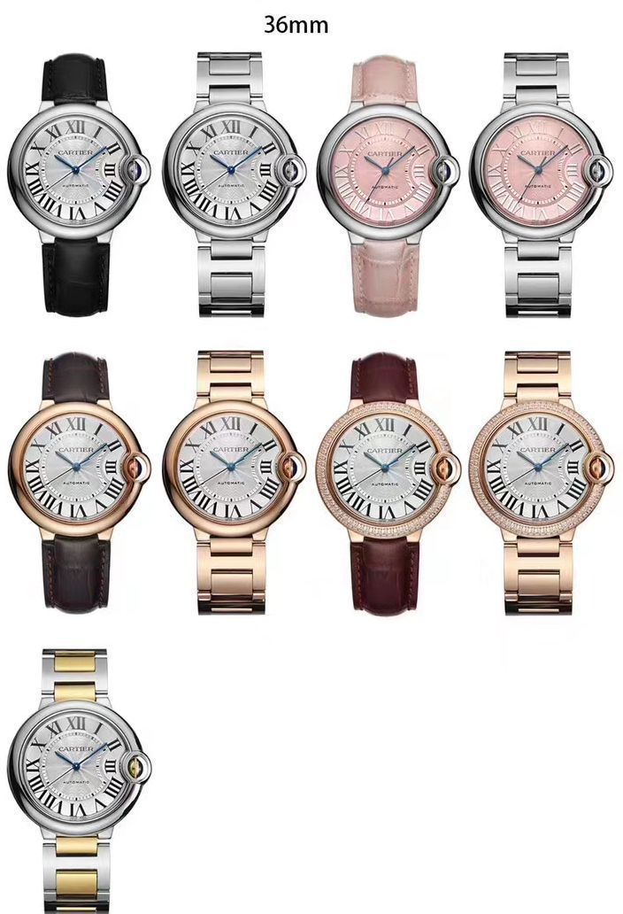  Cartier   Replica 女士 Watches 【 Video analysis 】 Replica  Cartier  女装 Watches  / K298