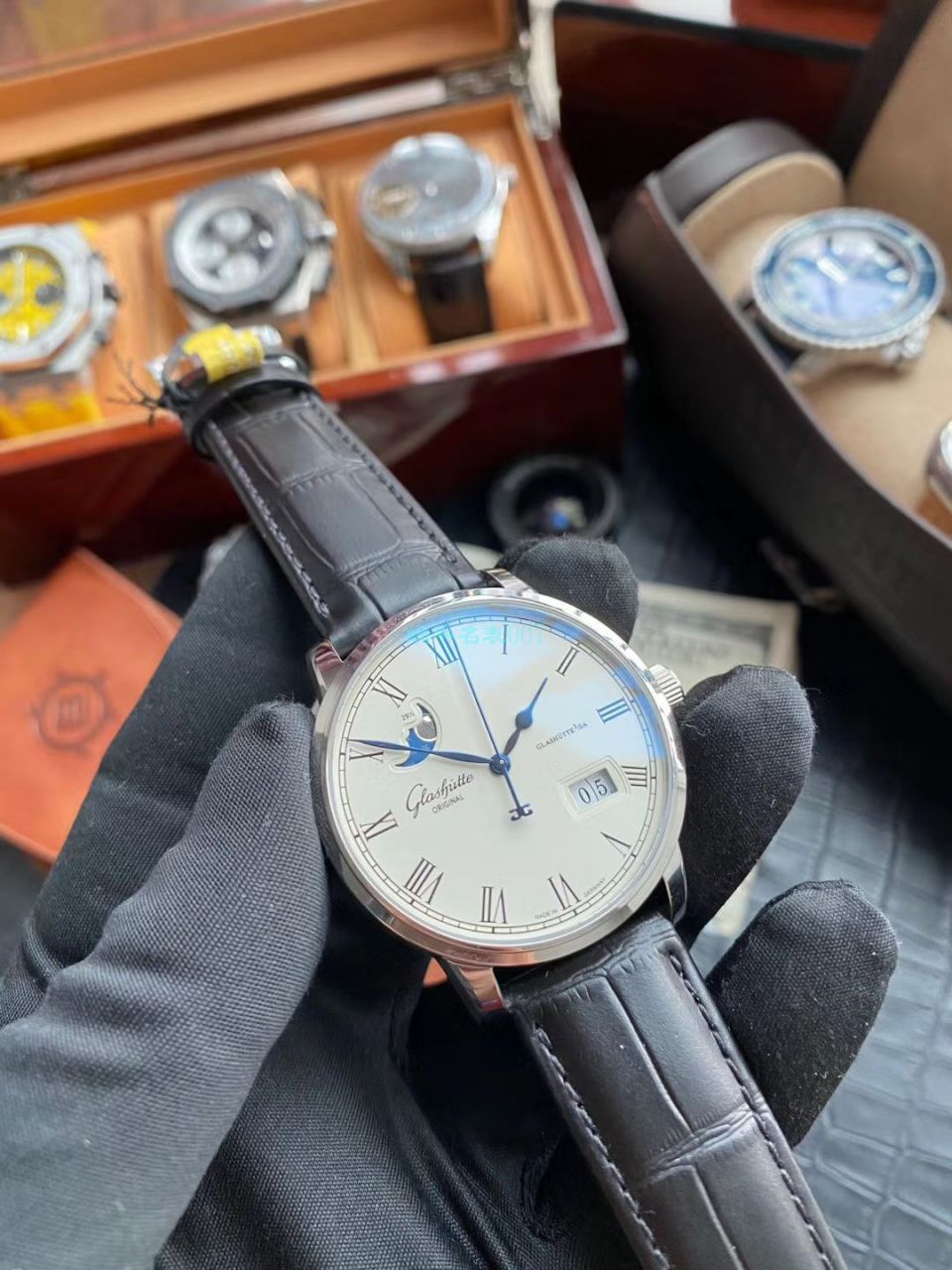 glashuette original Replica Watches 价格【 Video analysis 】 High quality  Replica glashuette original参议员 Watches  / GLA066