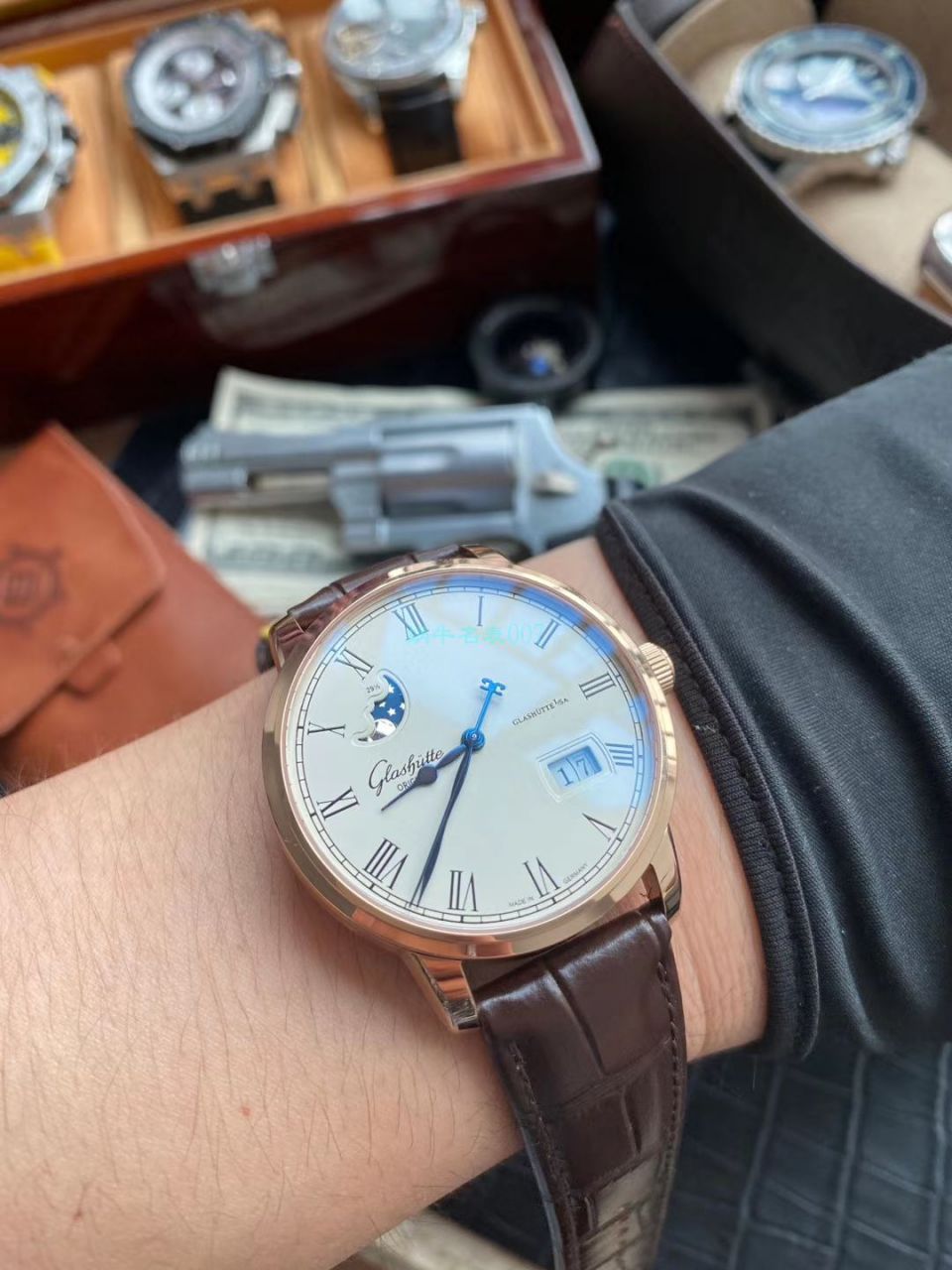 glashuette original Replica Watches 价格【 Video analysis 】 High quality  Replica glashuette original参议员 Watches  / GLA066