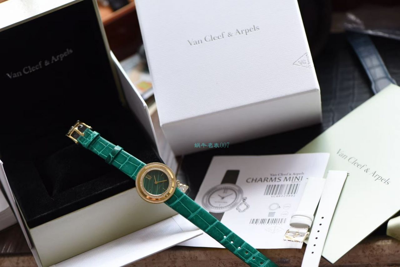 【 Video analysis 】BV Factory  top  Replica Copy 女士 Watches 梵克雅宝CHARMS四叶草VCARO8NR00 wrist watches  / VA011