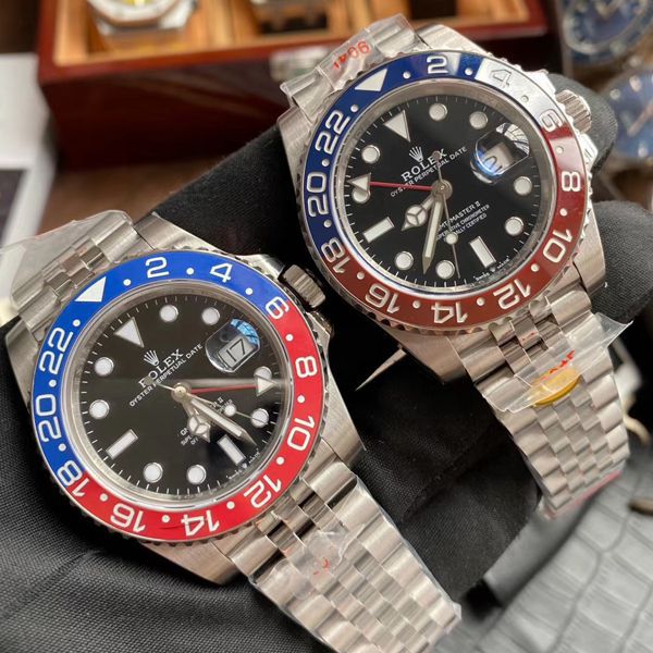【独家 Video analysis 】N Factory ‌ Rolex  GMT MASTER 可乐圈 Watches 和其他 Factory 区别126710BLRO-0001