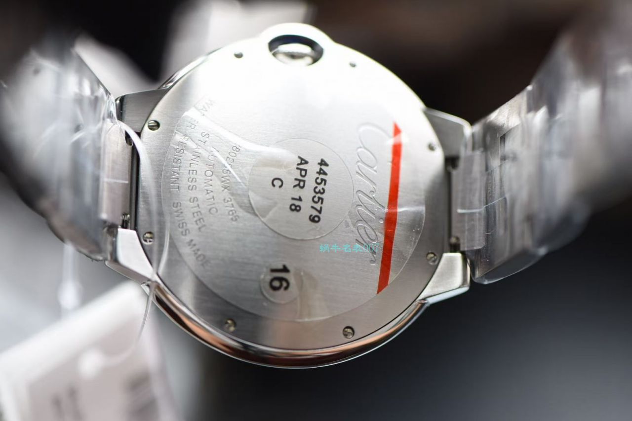 【后加工 TOP  copy customized 真钻】 Cartier  蓝气球 top  Replica Copy WE9009Z3男士 Watches 42毫米 wrist watches   / K302B
