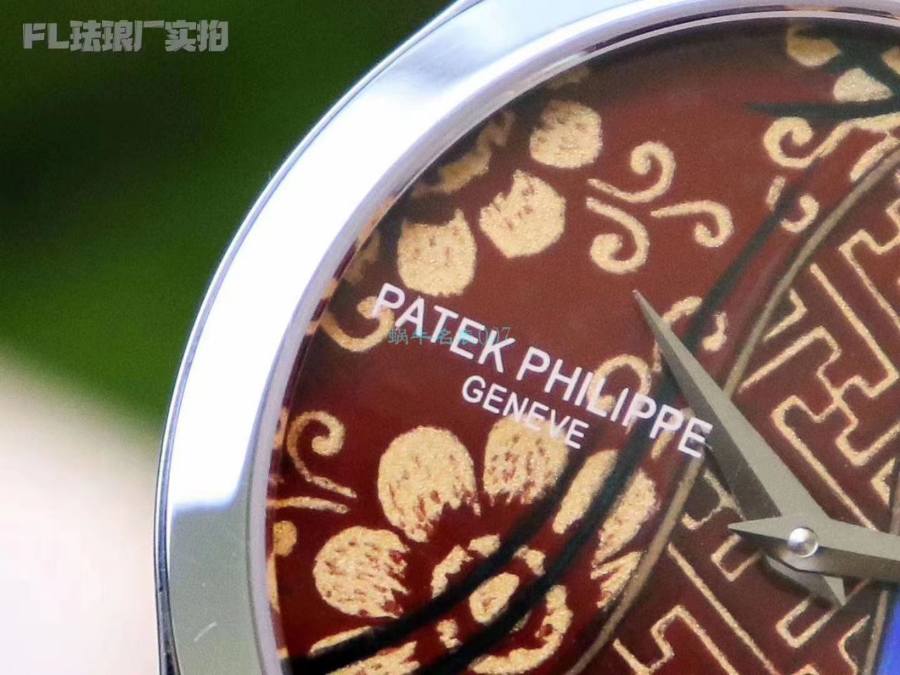 FL Factory  top  Replica Copy  Watches  PATEK PHILIPPE 珍稀工艺珐琅5077P-102《不丹六色织品》，5077P-103《不丹八色织品》 wrist watches  / BD316