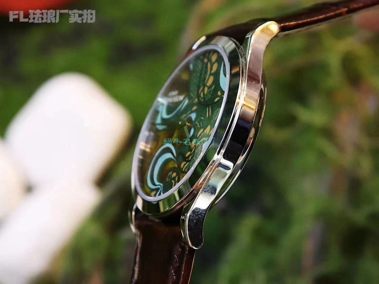 FL Factory  top  Replica Copy  Watches  PATEK PHILIPPE 珍稀工艺珐琅5077P-102《不丹六色织品》，5077P-103《不丹八色织品》 wrist watches  / BD316