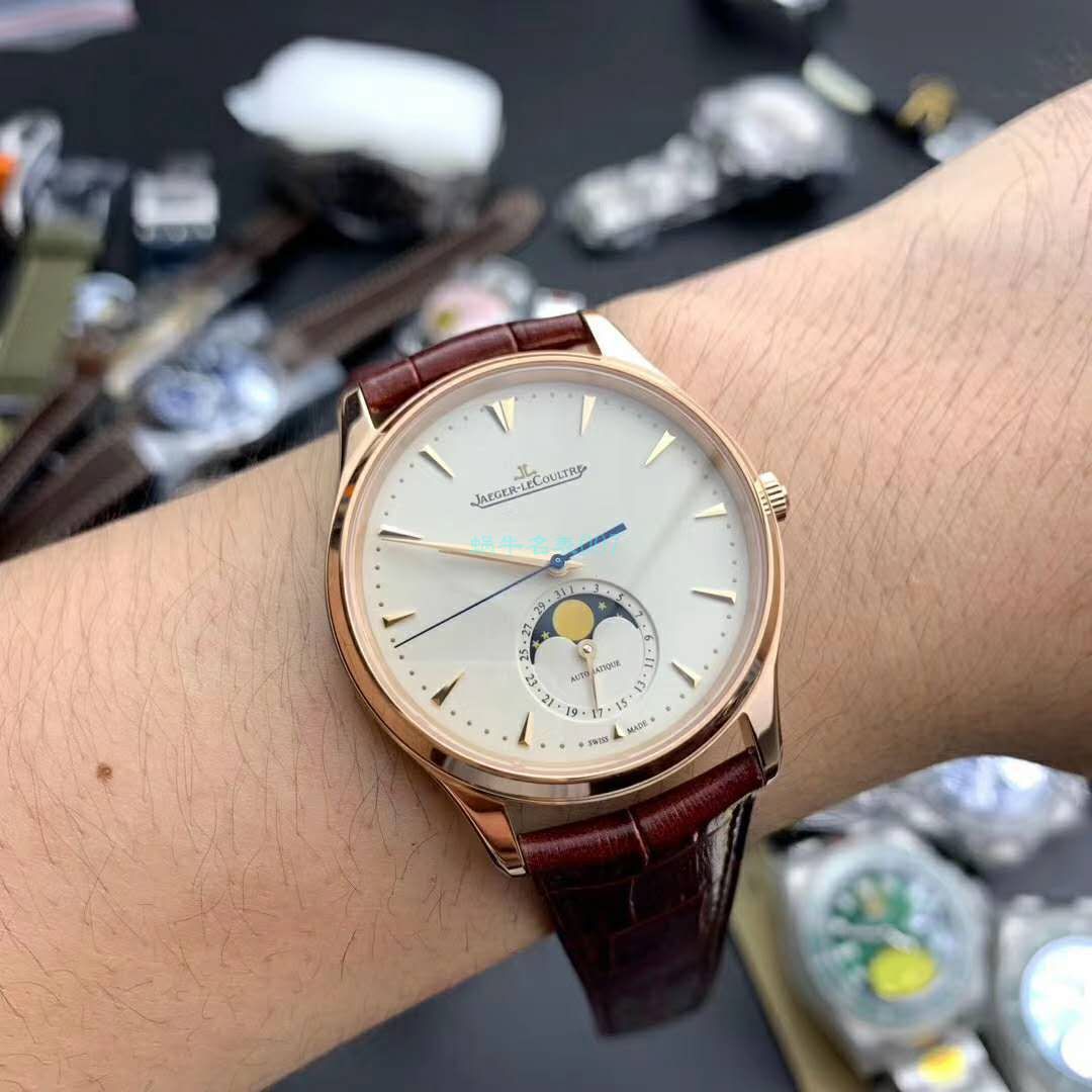  Video analysis ZF Factory 官网 Replica Copy  Jaeger-LeCoultre 月相大师系列Q1362520，136255J，1368420，1368470 wrist watches  / JJ124ZF