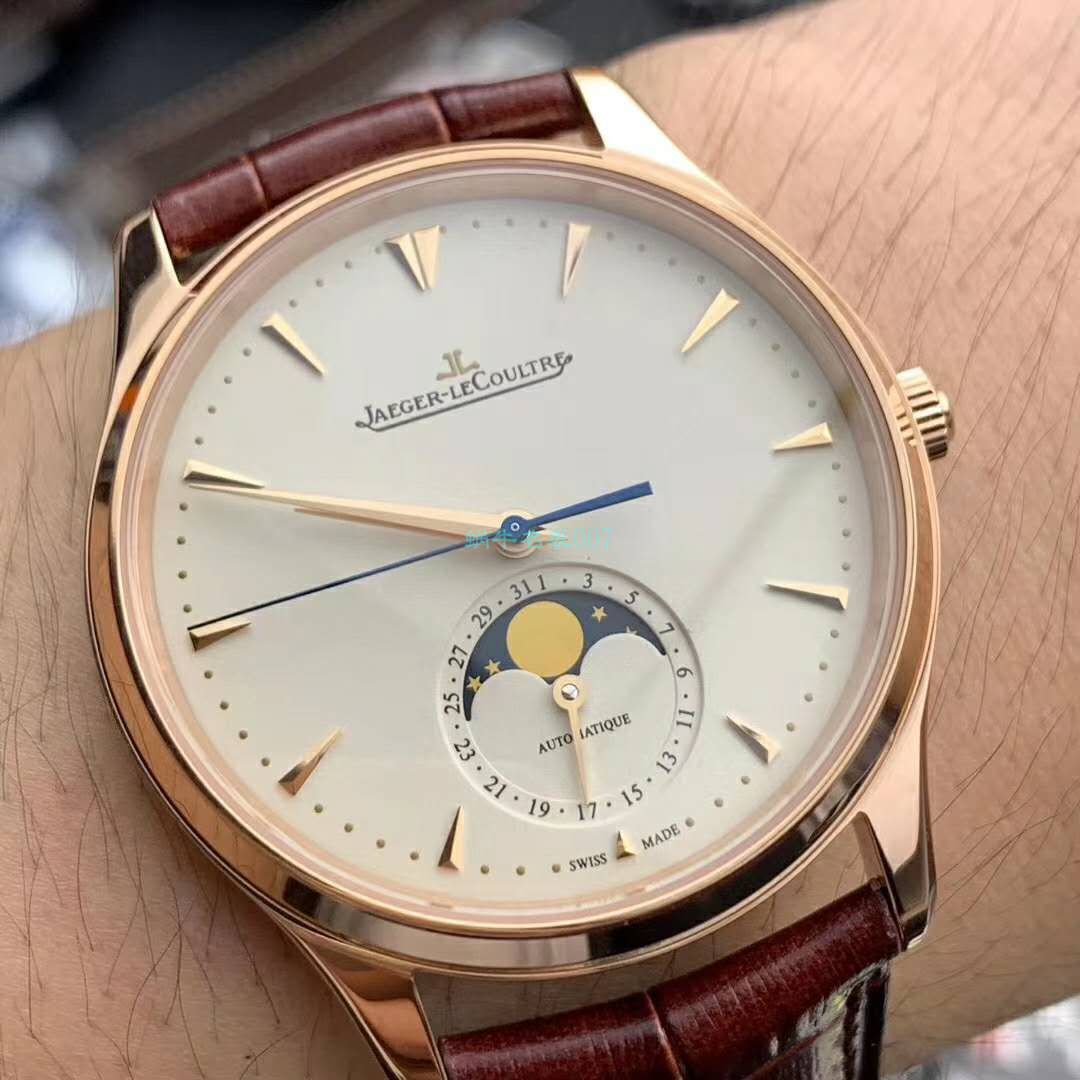 【ZF Perfect  High quality  Replica Watches 】独家 Video analysis  Jaeger-LeCoultre 月相大师系列Q1362520，1368470、Q1368420，136255J wrist watches ZF 厚积“薄”发 年度大作  Jaeger-LeCoultre 月相大师系列 / JJ128