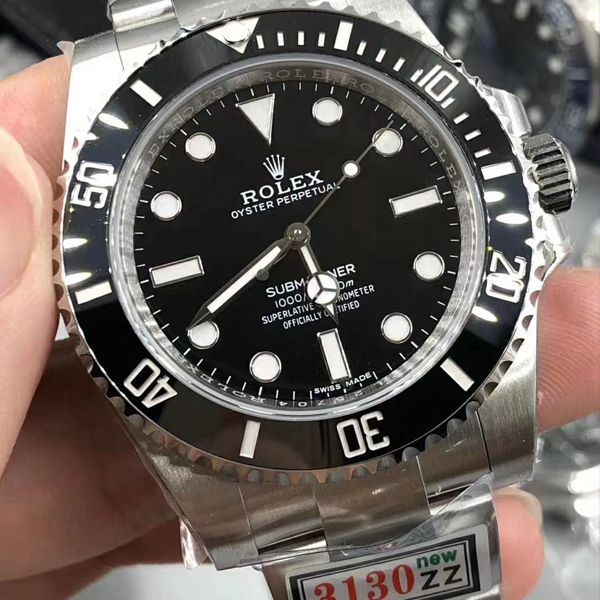 ZZ Factory  Replica Watches  Rolex  Submariner 型无日历 Submariner 114060-97200 黑盘 wrist watches 
