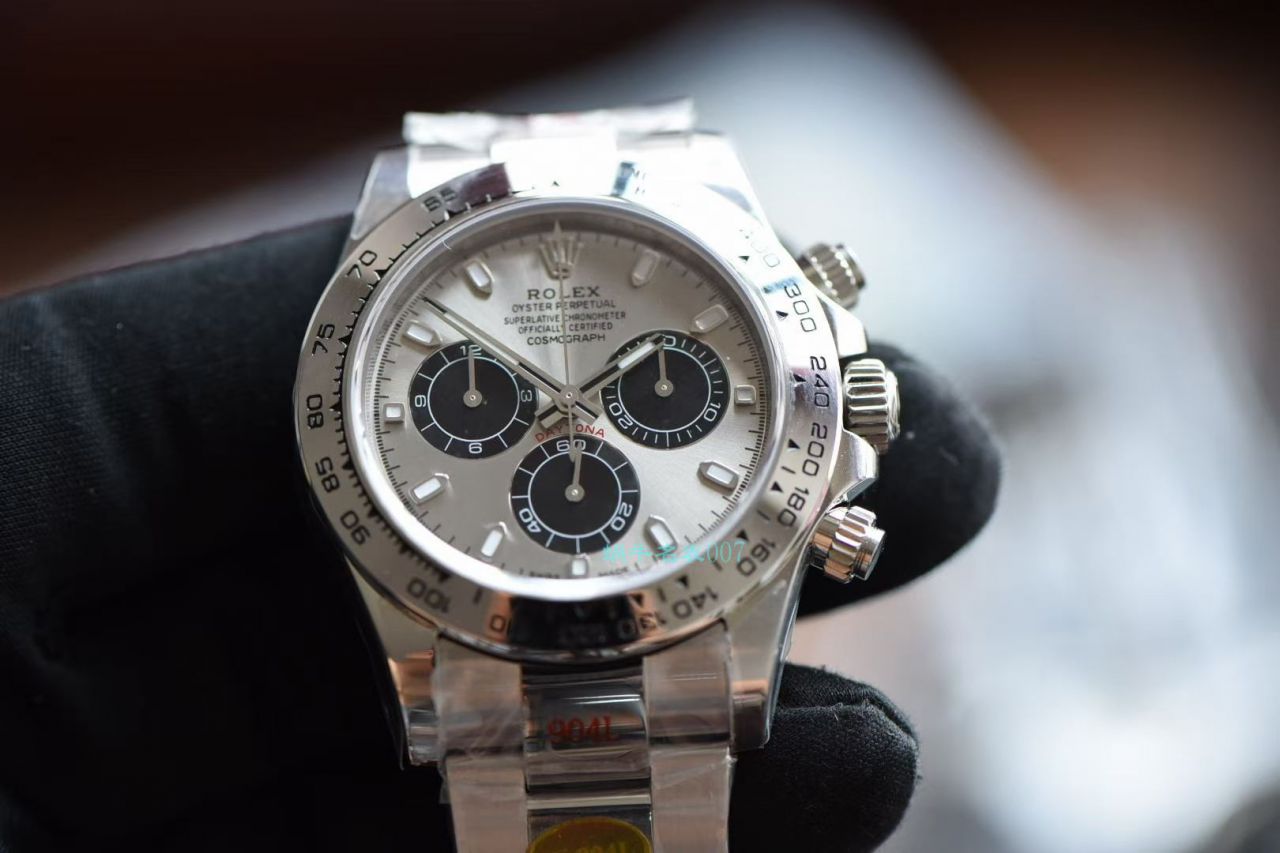 n Factory  Ditongna v3【 Video analysis 】N Factory 新品灰面4130 Rolex  Perfect  Replica Copy  Ditongna m116509-0072 Watches  / R633