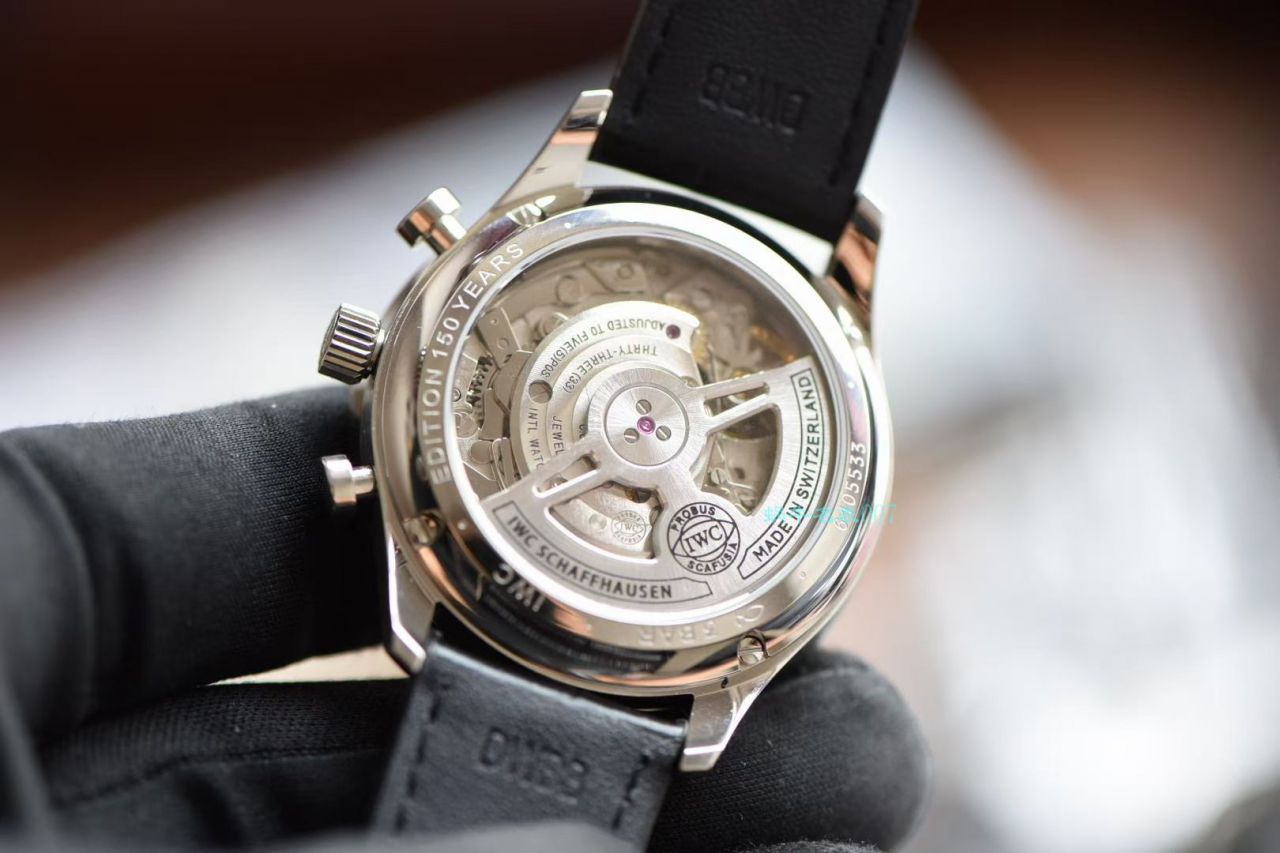 YL Factory  High quality  Replica  IWC 葡萄牙背透绿面葡计 Watches IW371615 wrist watches  / WG565