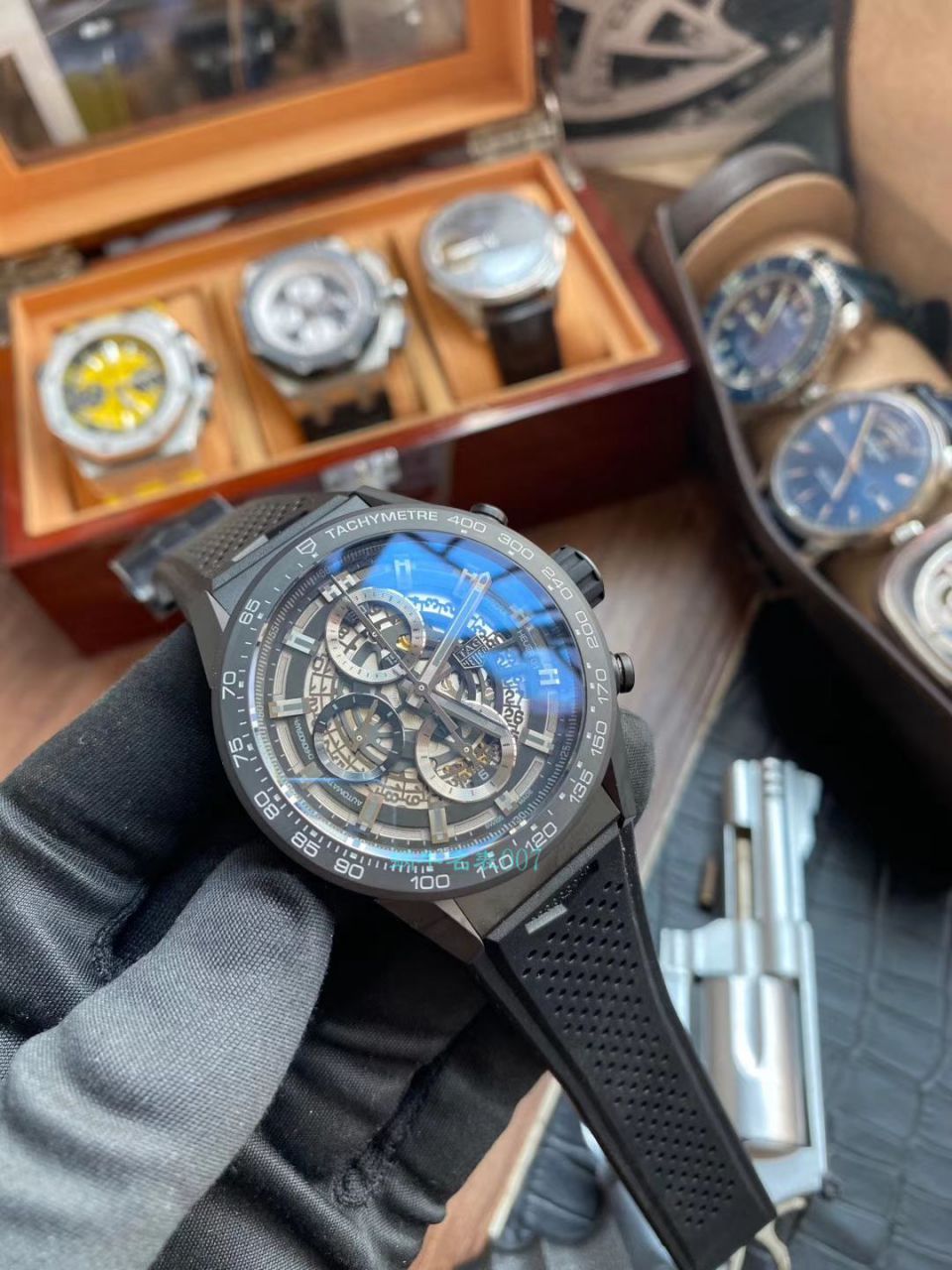XF Factory  TAG Heuer 全新卡莱拉 Composite 黑骑士 / TG103