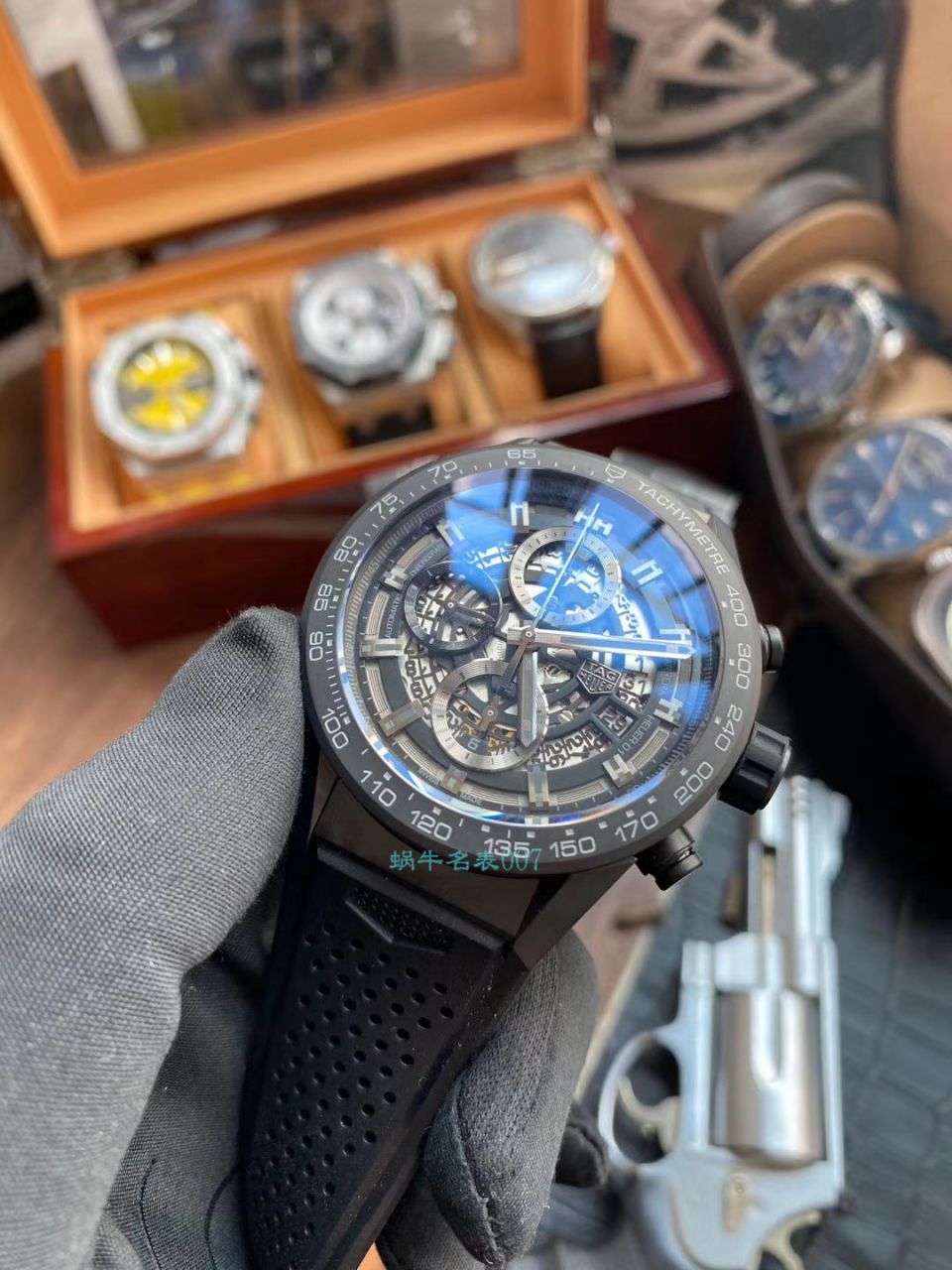 XF Factory  TAG Heuer 全新卡莱拉 Composite 黑骑士 / TG103