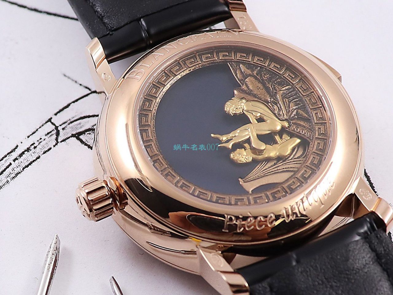 ZS Factory  Replica Blancpain 艺术大师春宫 Watches 6033-3642-55A wrist watches  / BP072