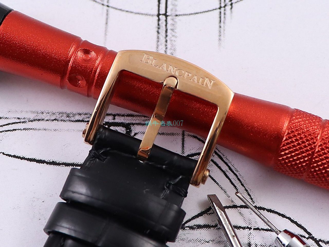 ZS Factory  Replica Blancpain 艺术大师春宫 Watches 6033-3642-55A wrist watches  / BP072